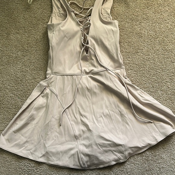 JoyLab Lace Up Detail Athletic Tennis Skort Dress Beige Women’s XS Pickleball - Picture 9 of 9